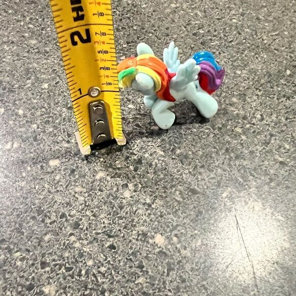 Colorful Rainbow Pony Figure - Picture 5 of 8